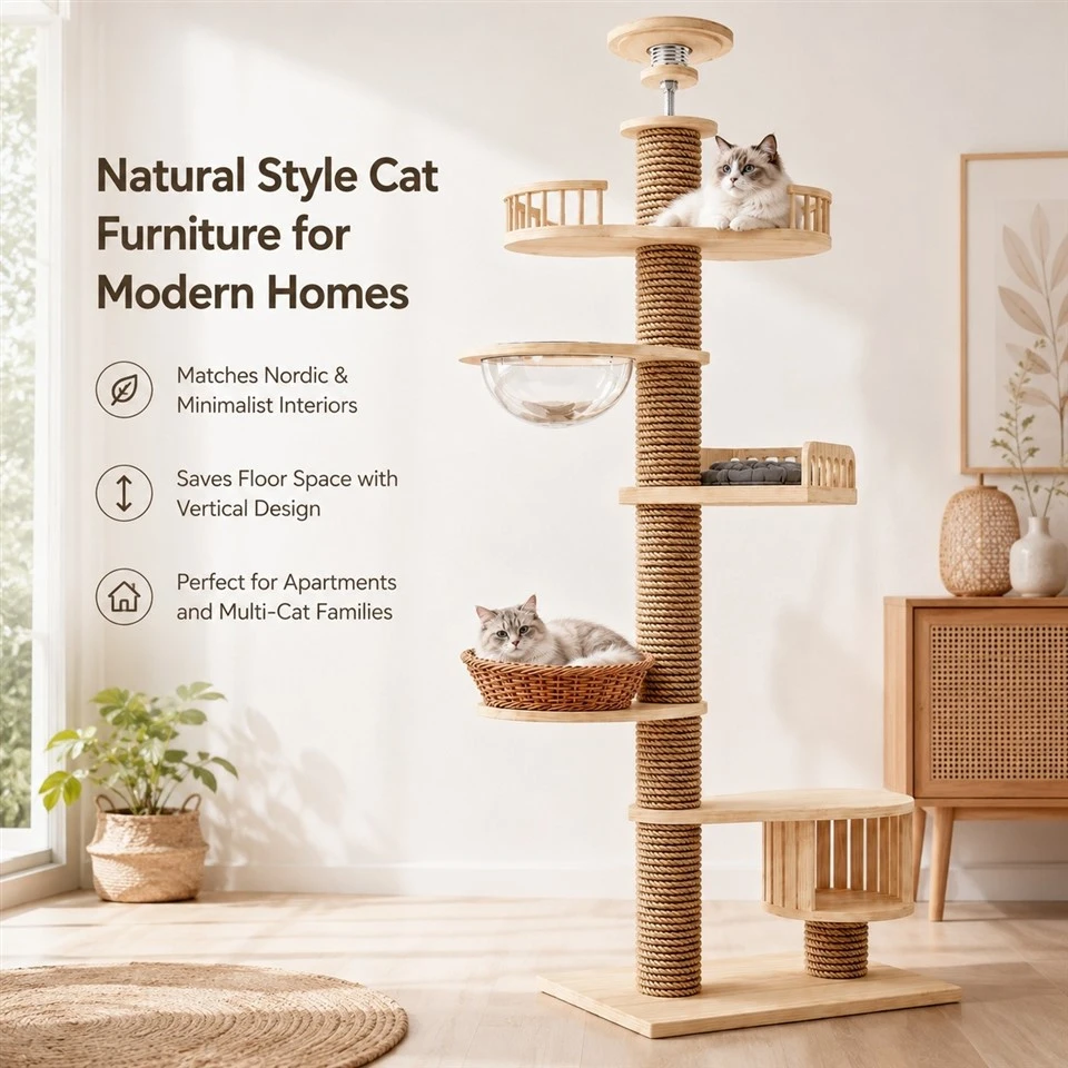 No-Drill Cat Tree For Wholesale factory